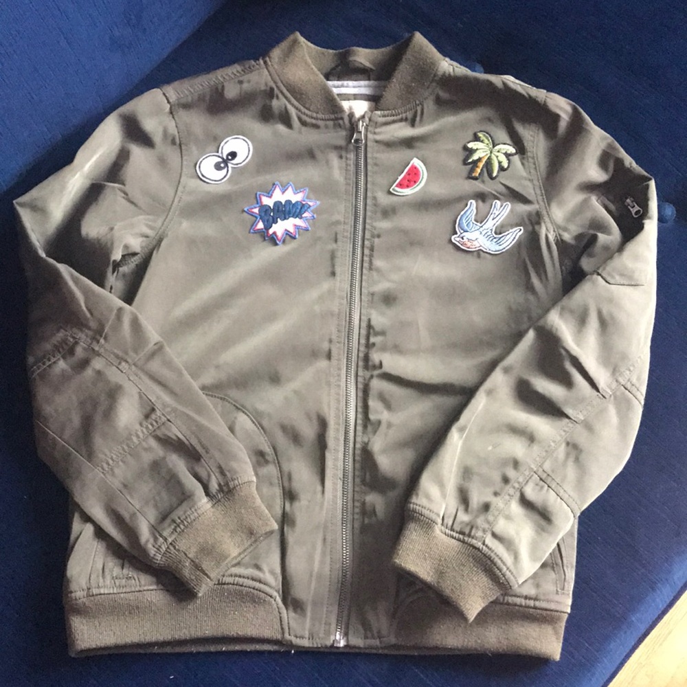 Zara kids side 11/12 bomber jacket